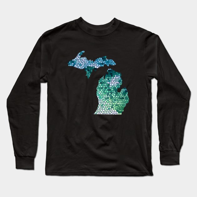 Michigan Long Sleeve T-Shirt by bubbsnugg